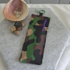 Camouflage Where’s My Pen & Glasses? Pocket
